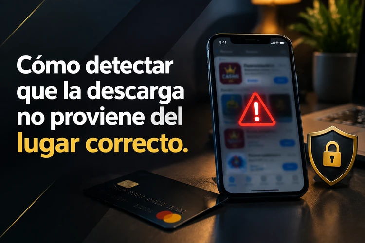 Cómo detectar que la descarga no proviene del lugar correcto