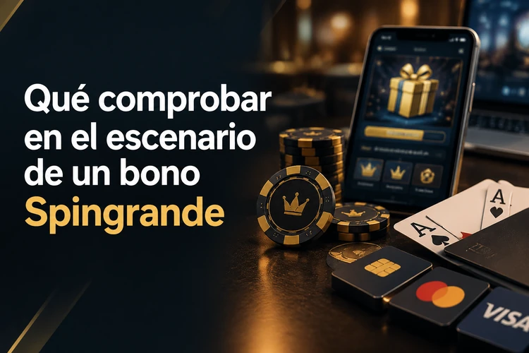 Qué comprobar en el escenario de un bono Spingrande