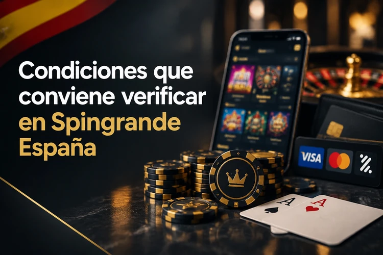 Condiciones que conviene verificar en Spingrande España