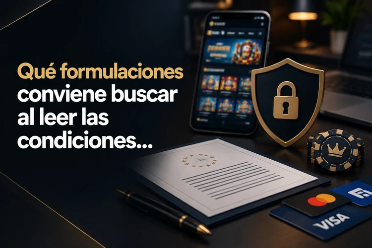 Qué formulaciones conviene buscar al leer las condiciones de Spingrande